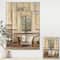 Designart - Vintage Paris Bathtub Painting - Traditional Bathroom Premium Canvas Wall Art